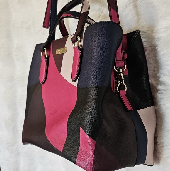 Kate Spade Pink and Black Women's Bag - Picture 11 of 13